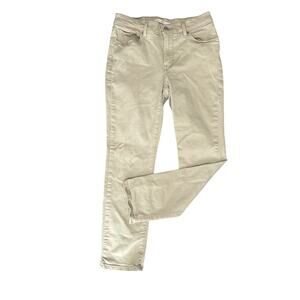 Levi’s Classic Straight Tan Denim Jeans 6